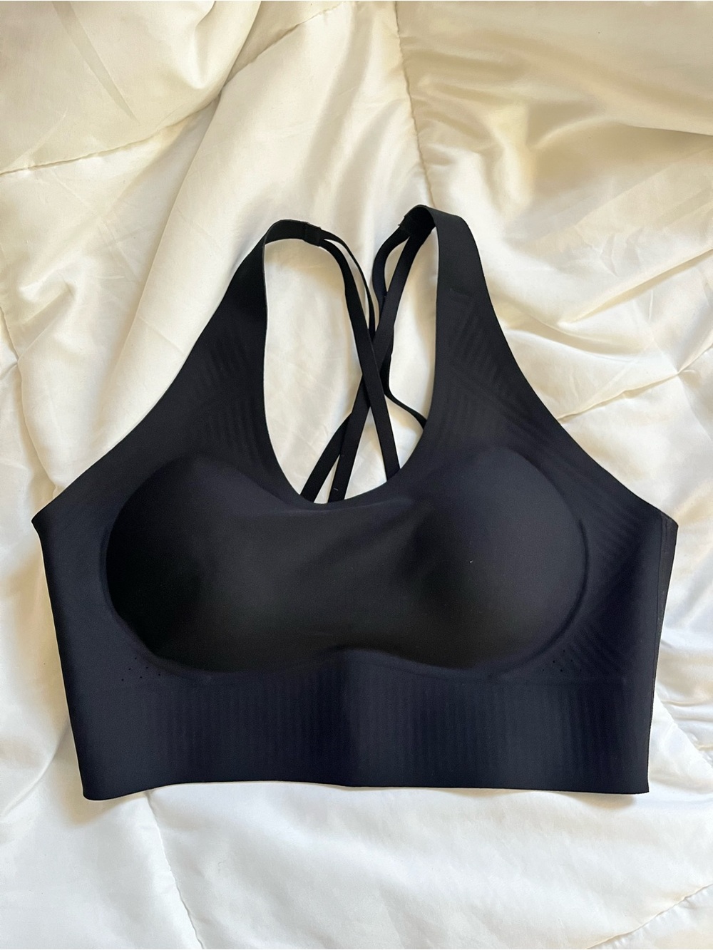 Knix Longevity Black Sports Bra - XL